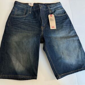 New Levi's 569 denim shorts